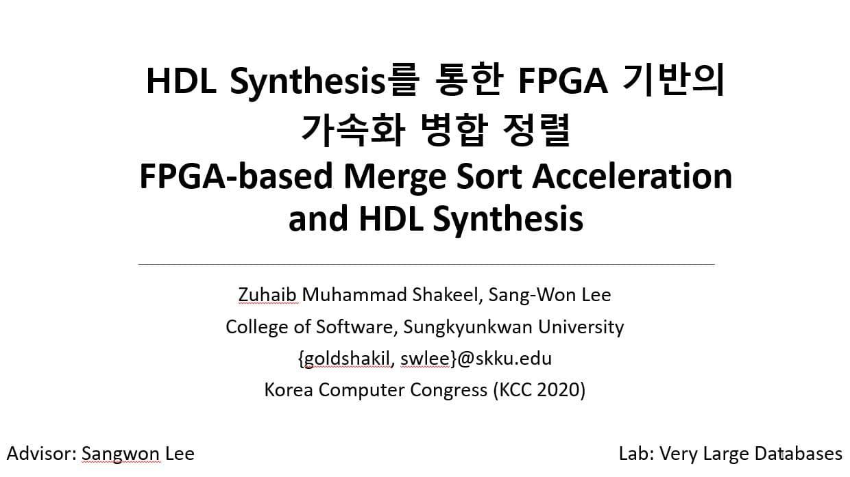 Accelerating SQLite Modules on Cosmos+ FPGA