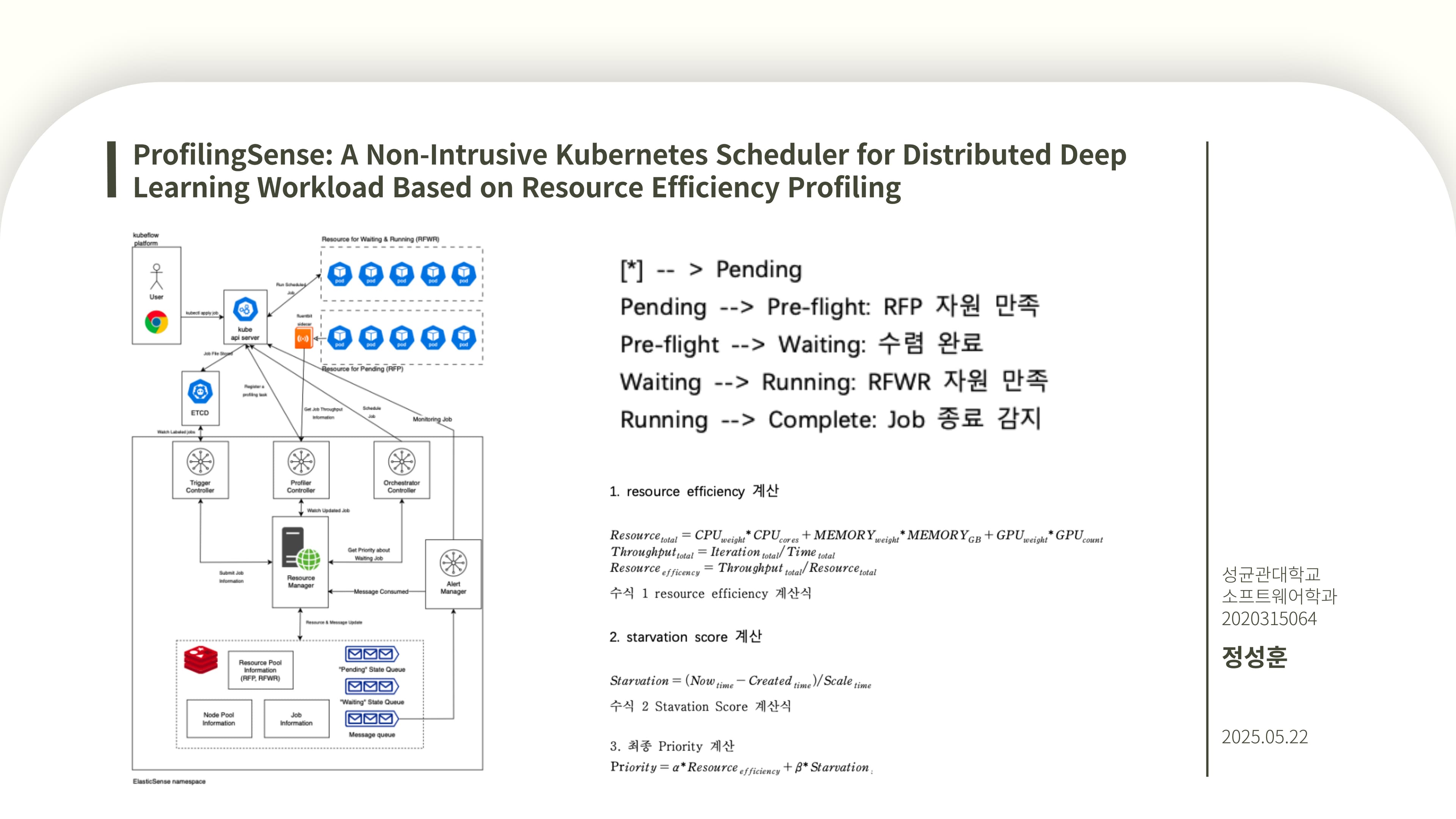 ProfilingSense: A Non-Intrusive Scheduler for Distributed Deep Learning Workload based on Resource Efficiency Profiling