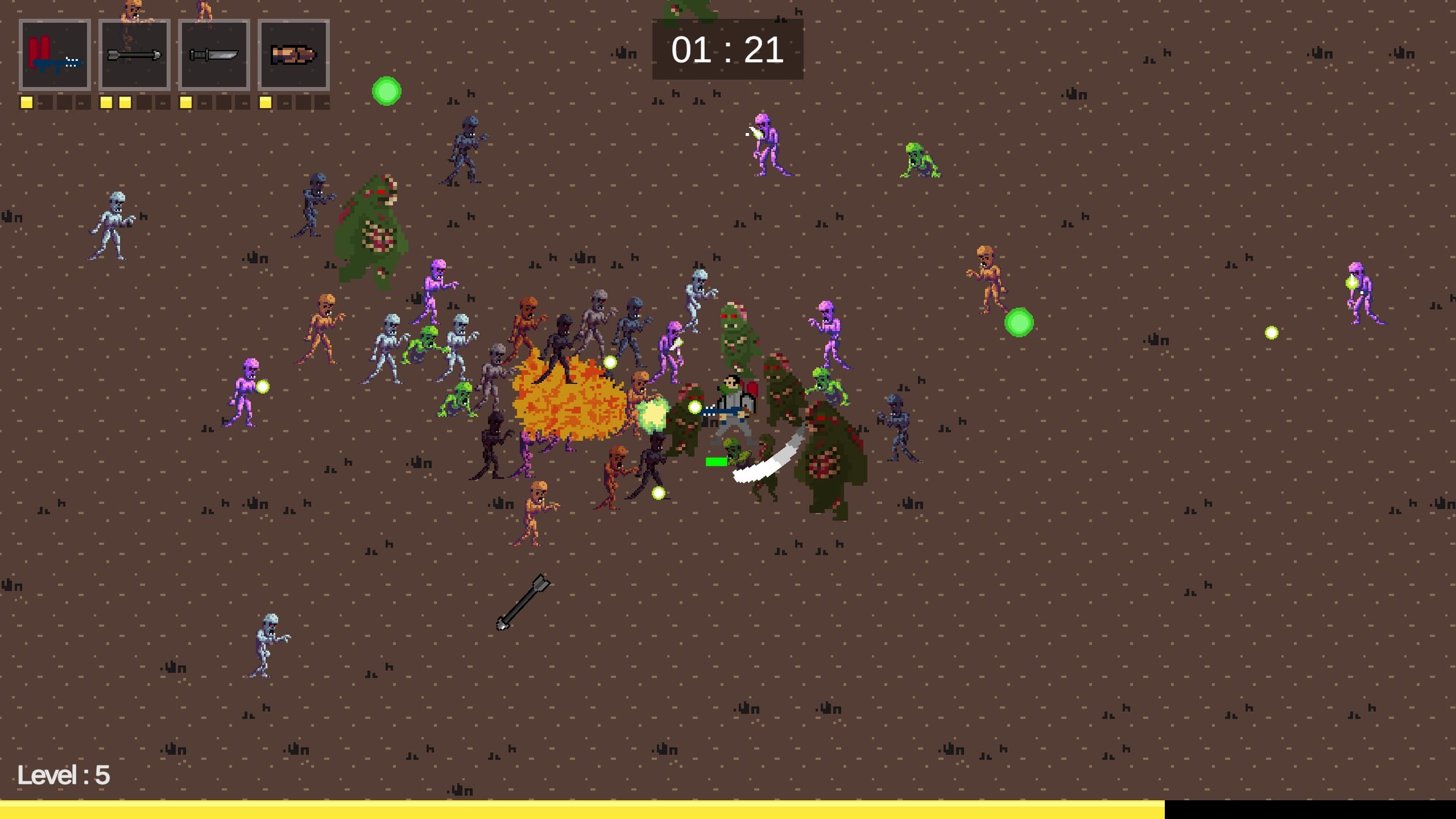 'Zombie Hunter', A 'Vampire Survivors' Inspired Game