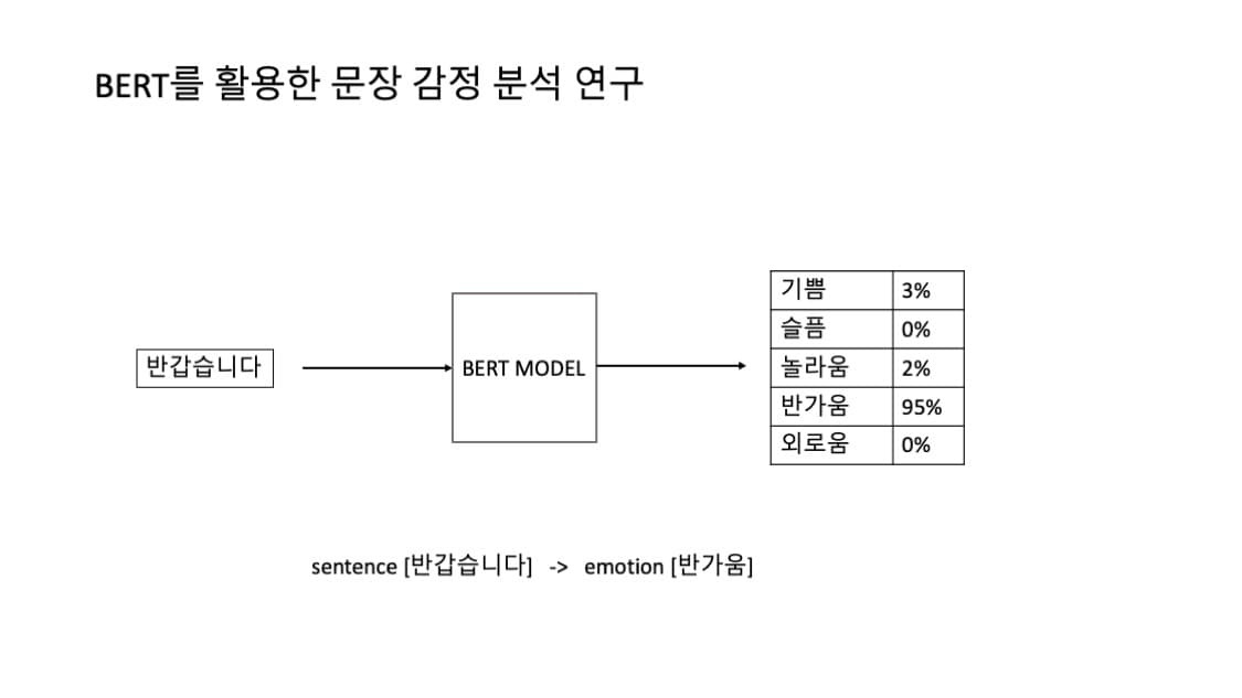 BERT를 활용한 문장 감정 분석 연구