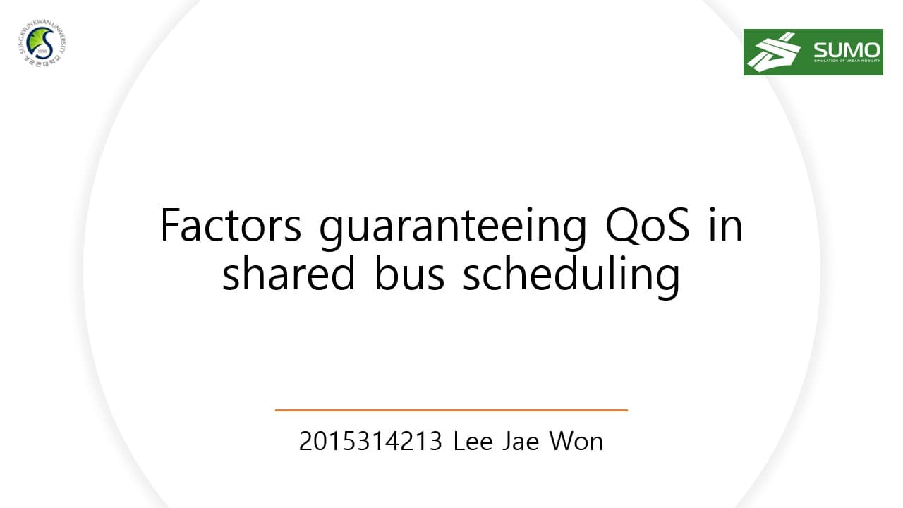 Factors guaranteeing QoS in shared bus scheduling