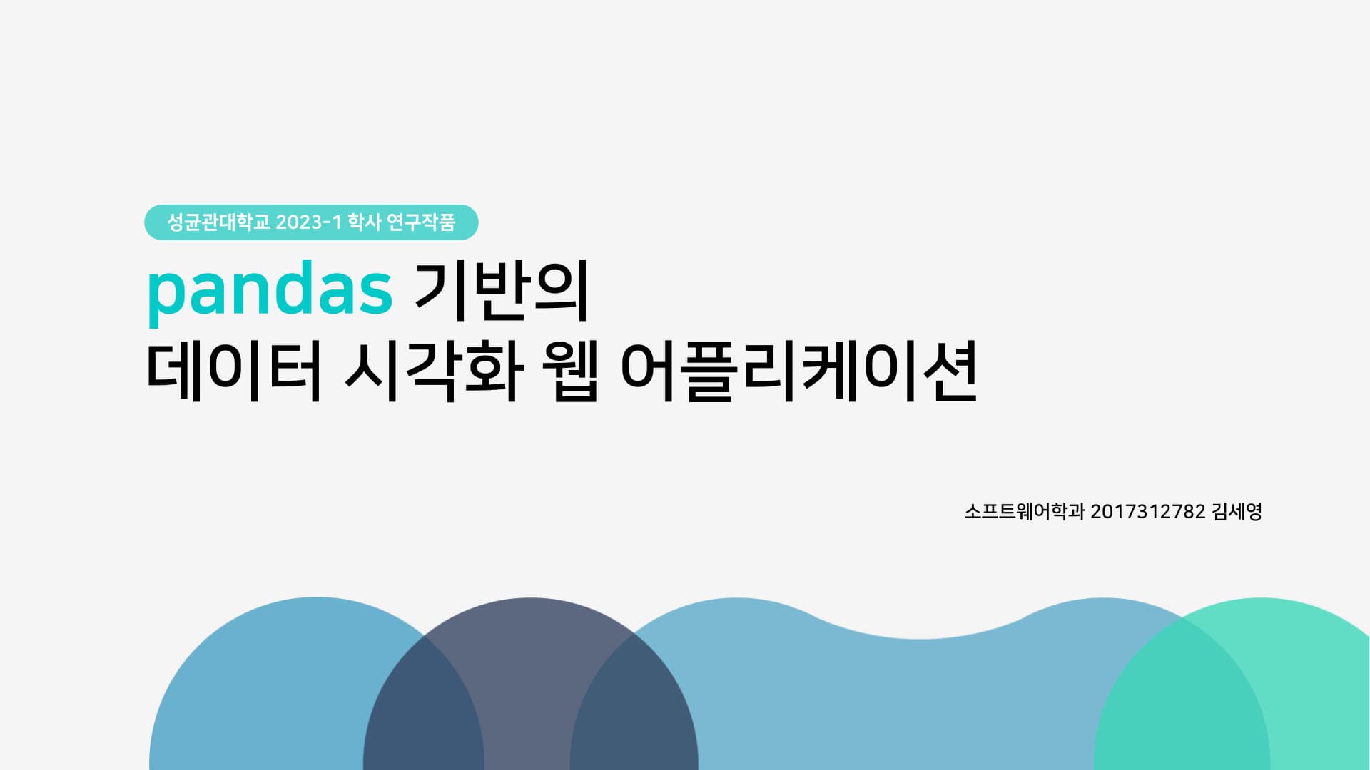 pandas 기반의 데이터 시각화 웹 어플리케이션