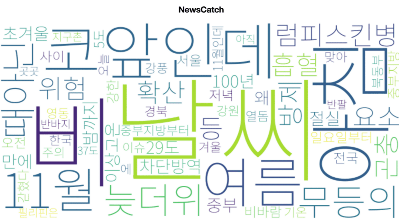 크롤링을 이용한 뉴스 프로젝트